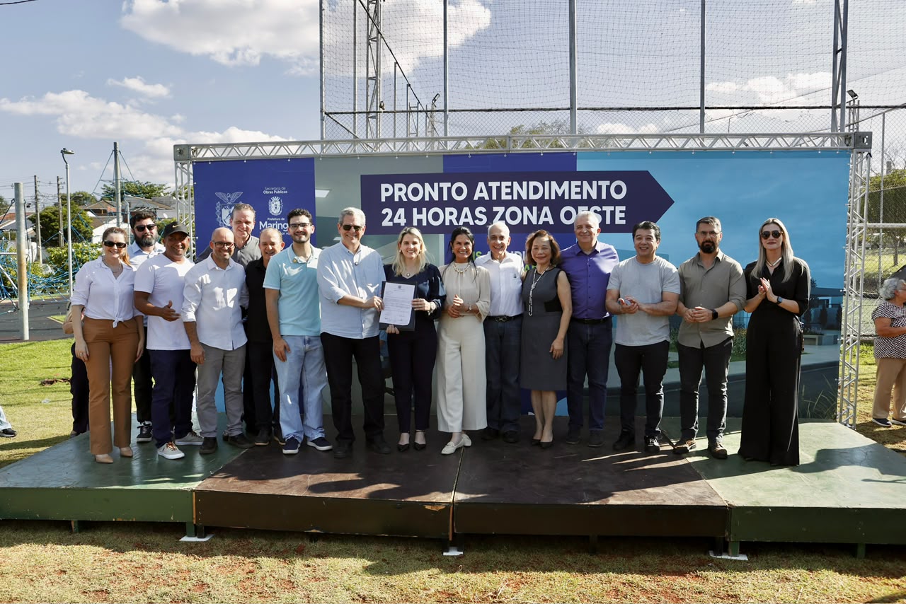 Prefeitura do Município de Maringá – Nova unidade de atendimento 24h da Zona Oeste ampliará capacidade de atendimento para casos de urgência e emergência