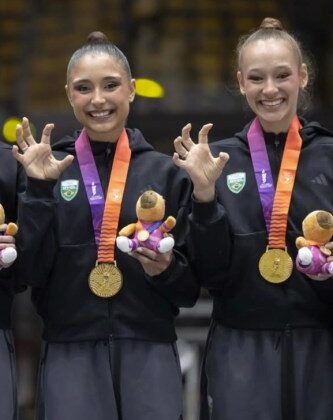 Ginastas da ADR Unopar garantem três ouros nos Jogos Sul-Americanos