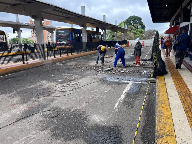 Reforma no Terminal Urbano chega a mais duas plataformas – Blog Londrina
