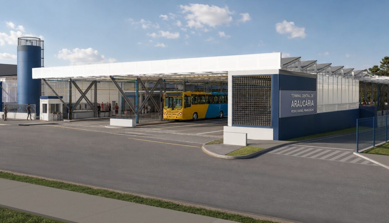 Terminal de ônibus da Grande Curitiba será repaginado com investimento de R$ 26,5 milhões