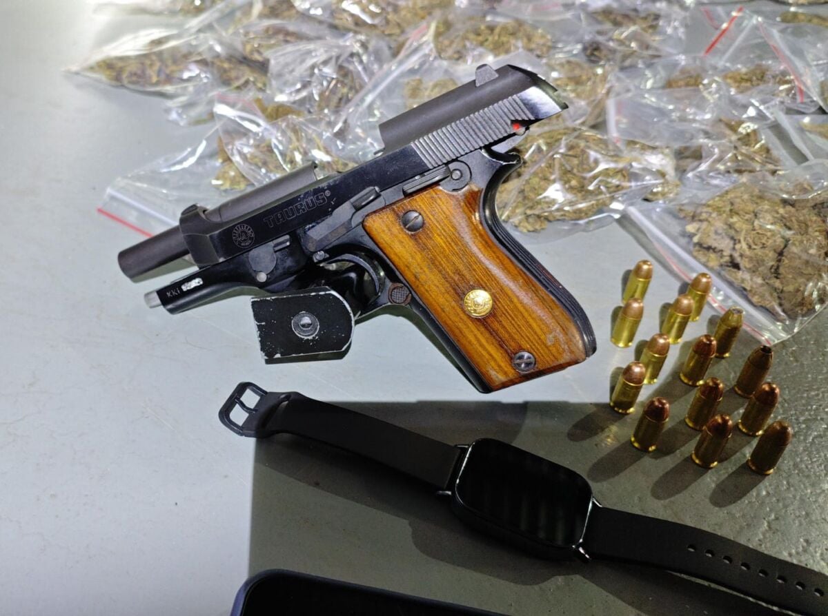 Homem é preso em flagrante com pistola com numeração raspada e mais de 1kg de maconha em Maringá – Maringá Post