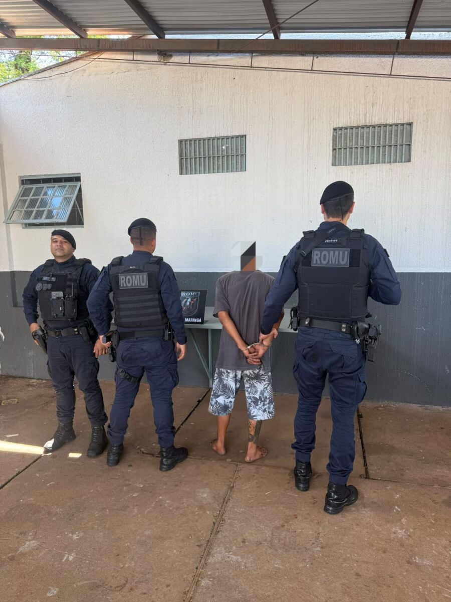 Homem é preso após tentar estrangular companheira em via pública em Maringá – Maringá Post