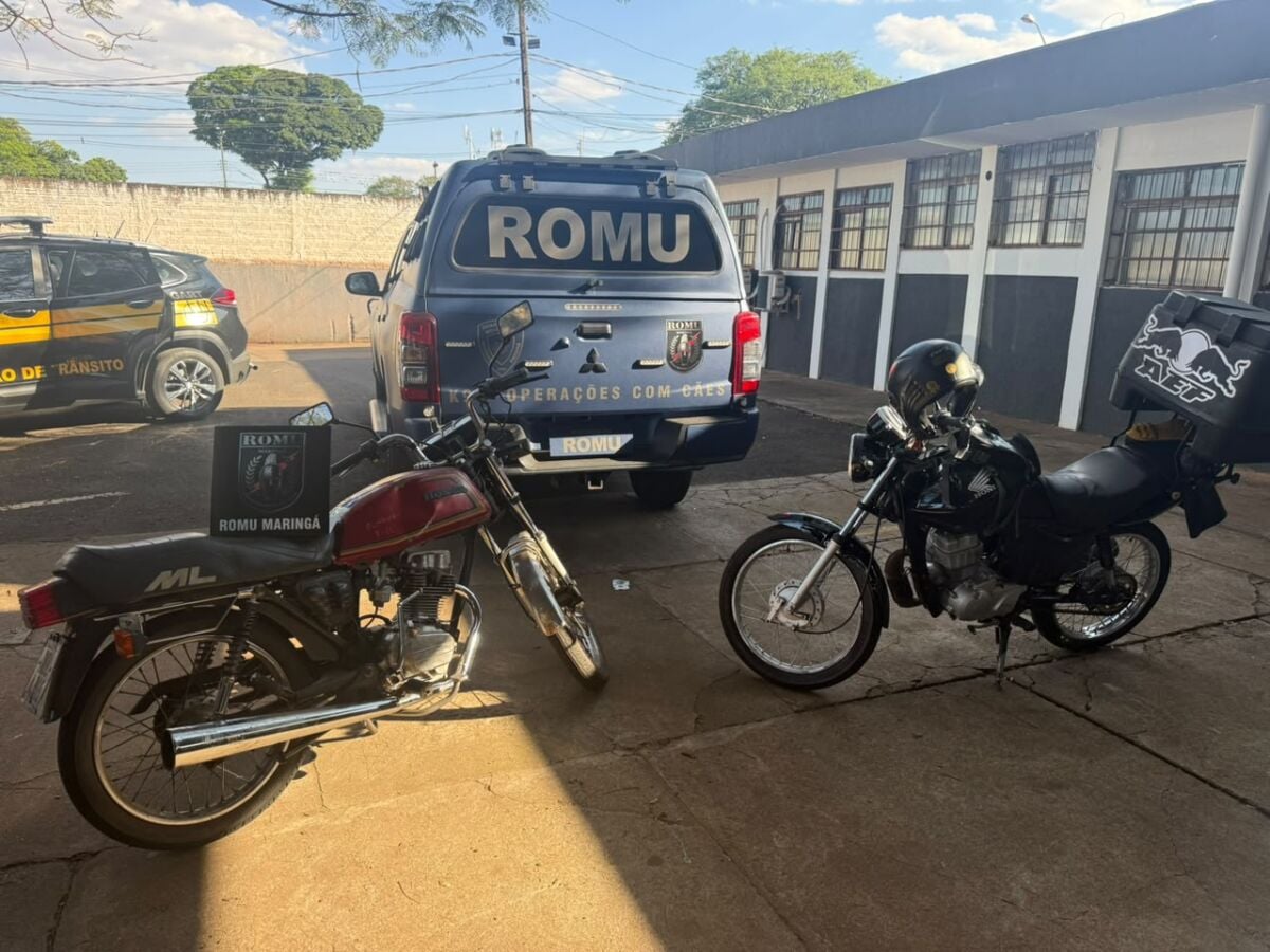 Dupla é presa após roubo de motocicleta em Maringá; um dos suspeitos tinha mandado em aberto – Maringá Post
