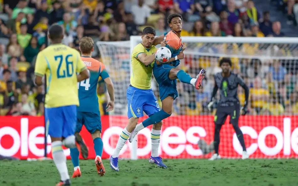 Brasil vence Austrália por 4 a 2 em amistoso movimentado – Maringá Post