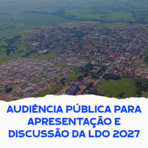 EDITAL CHAMAMENTO PÚBLICO​