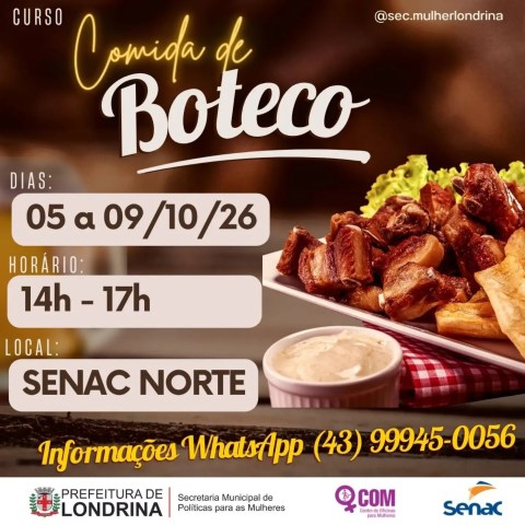 Centro de Oficinas para Mulheres oferece curso inédito de comida de boteco