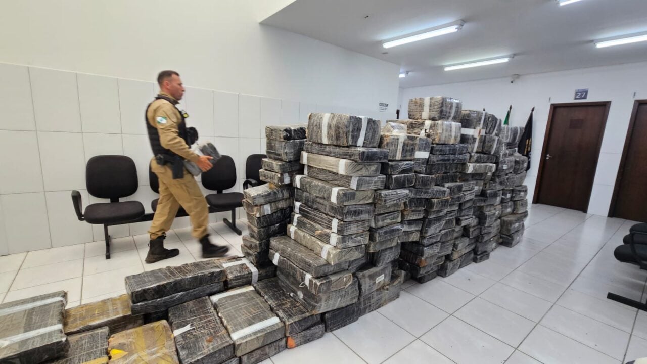 No Paraná, 88% dos municípios admitem problemas com circulação de drogas