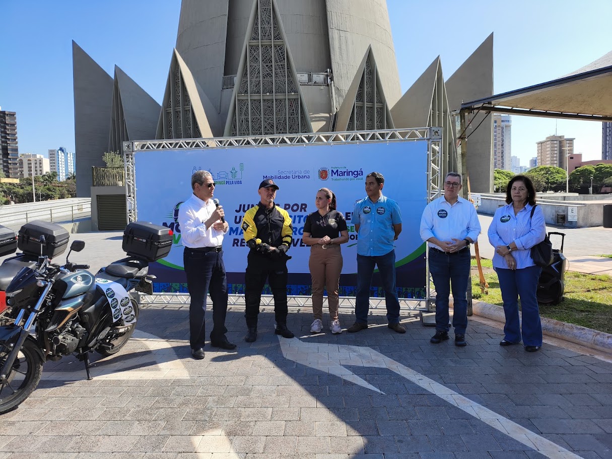 Prefeitura do Município de Maringá – Com foco na preservação de vidas no trânsito, Maringá lança programas de pilotagem defensiva para motociclistas e empresas