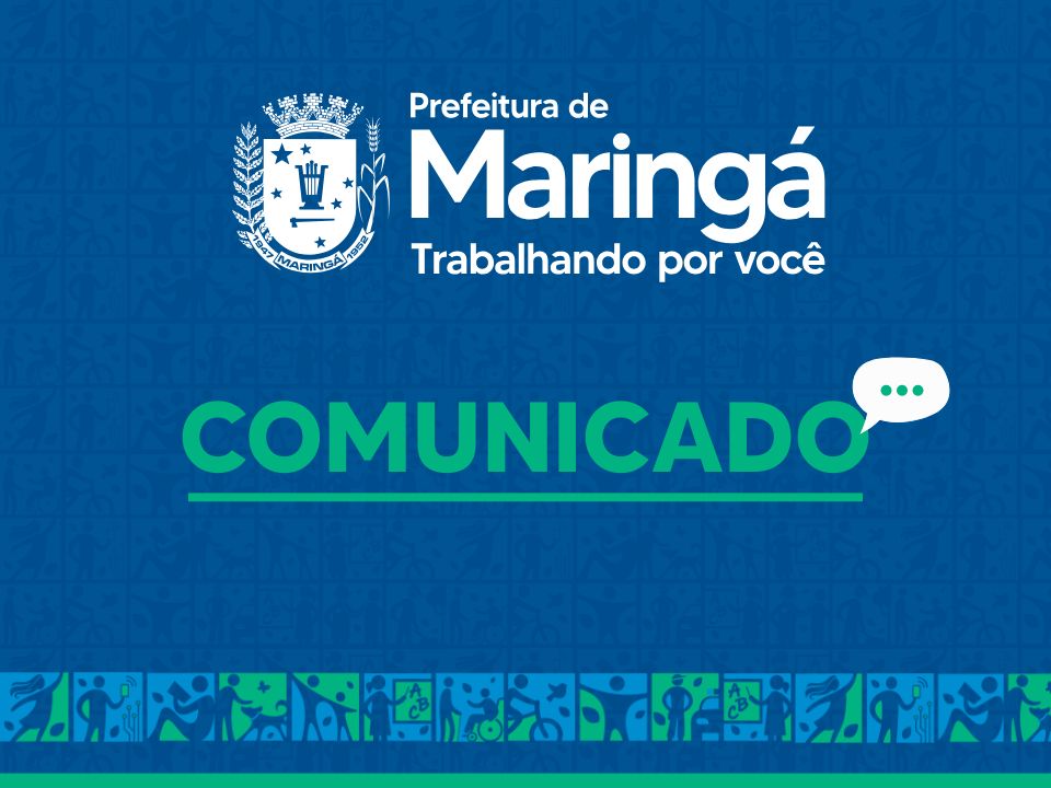 Prefeitura do Município de Maringá – Aplicativo 156 pode apresentar instabilidade nos próximos dias; comunidade pode utilizar o canal via site, telefone ou presencialmente