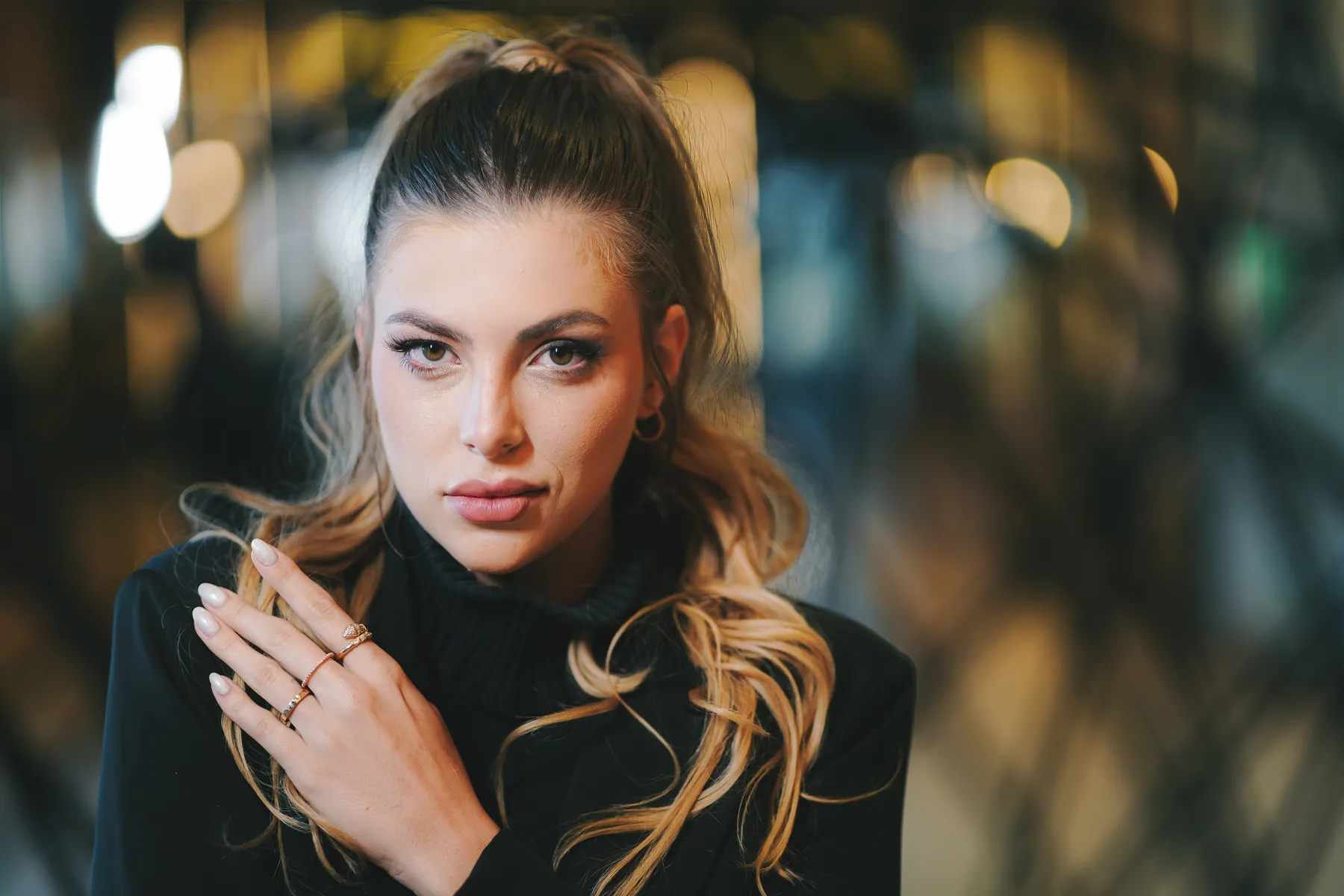 Miss Paraná Jéssica Krein sofre acidente na PR-323 em Paiçandu