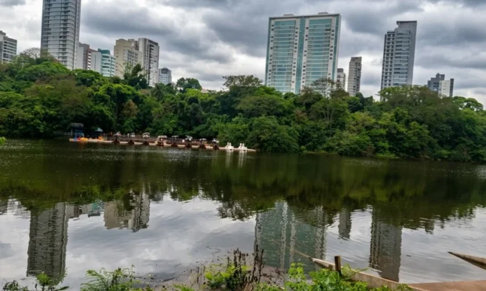 Lago do Parque do Ingá se recupera da seca e fica próximo de…