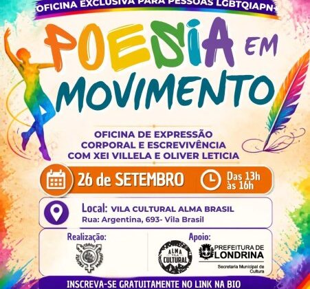 Oficinas gratuitas abordam poesia e inserção no mercado de trabalho para população trans em Londrina – Blog Londrina