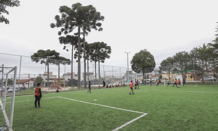 Praça de Curitiba ganha revitalização total; veja como ela ficou