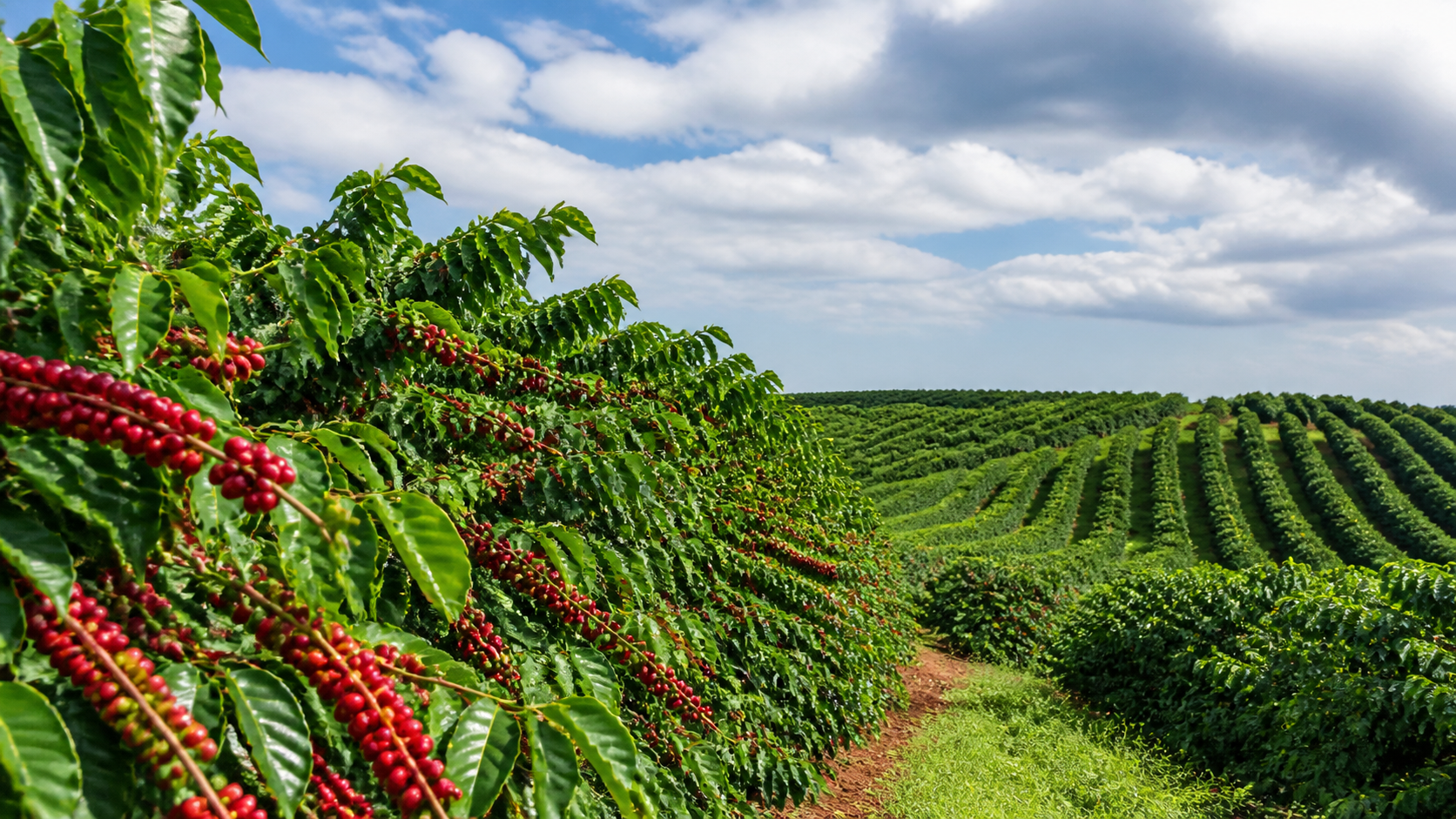 Safra de café de 2026 é estimada em 67,6 milhões de sacas, diz Conab