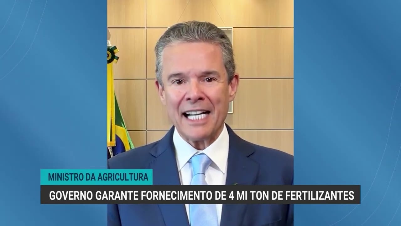 Brasil garante fornecimento de 4 milhões de toneladas de fertilizantes