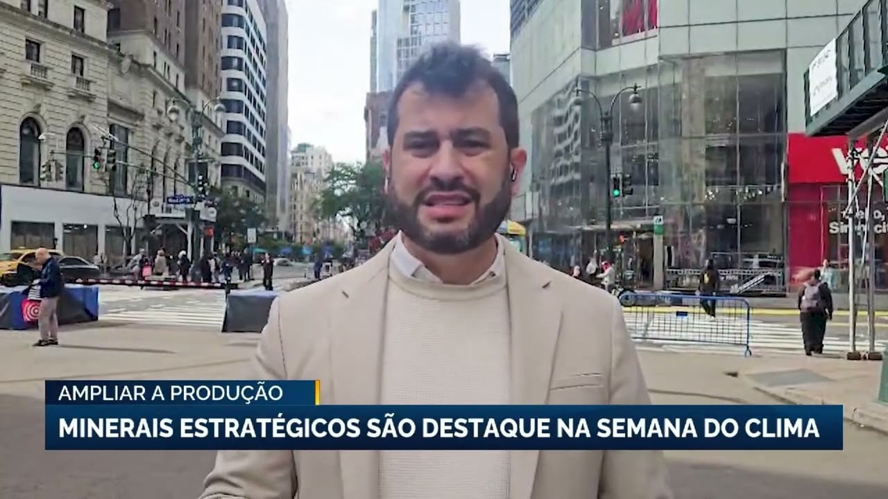 Brasil apresenta política de minerais críticos na Semana do Clima