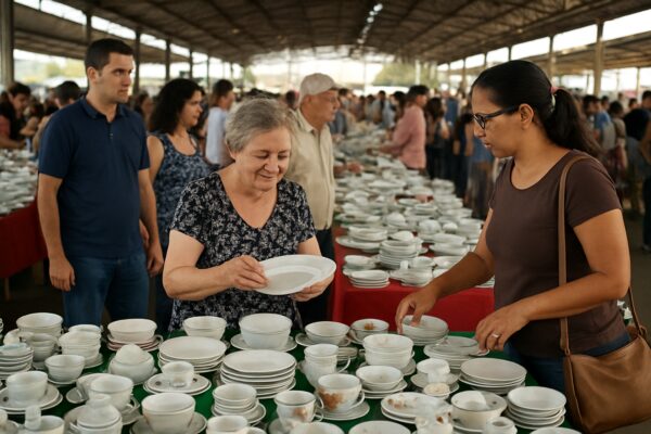Começa a Feira da Louça de Campo Largo