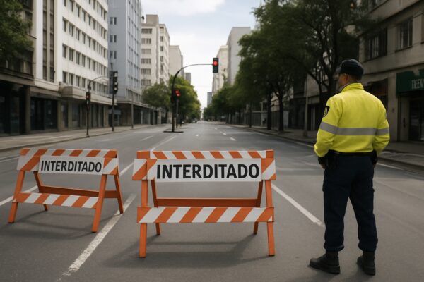 Trecho da Avenida República Argentina, em Curitiba, ficará bloqueado durante o feriado